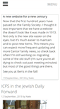 Mobile Screenshot of cantorfamilysociety.org